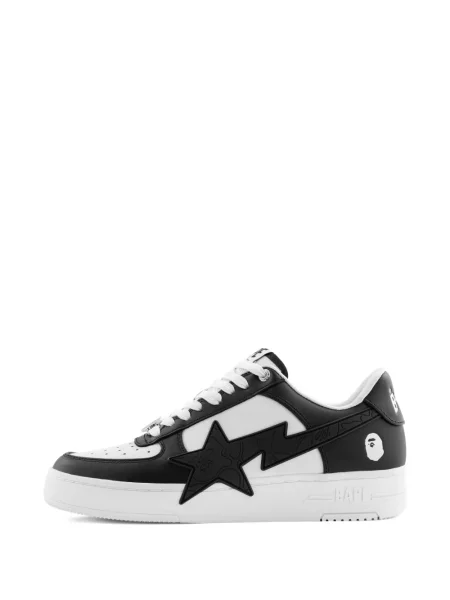 Sneakerși A Bathing Ape® cu șireturi din dantelă alb