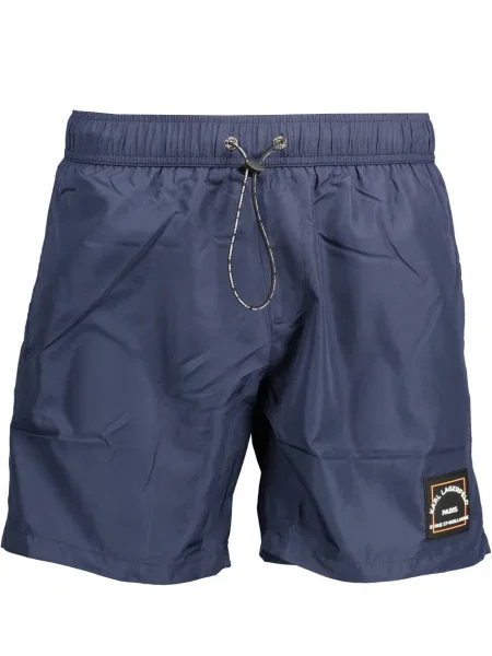 Plavalne hlačke Karl Lagerfeld Beachwear modra