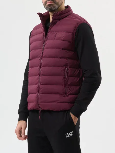 Жилет Ea7 Emporio Armani бордовий