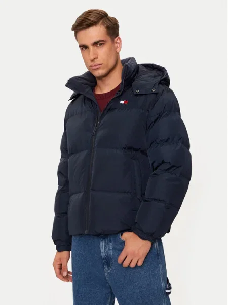 Tommy Jeans Geacă din puf Alaska Bleumarin albastru