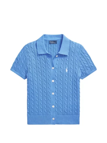 Scurt cămașă Polo Ralph Lauren cu cordon tricotate albastru