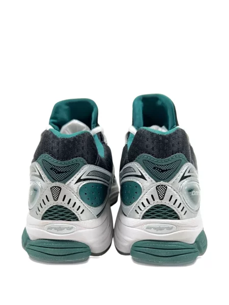 Sneakers Saucony με κορδόνια με δαντέλα πράσινο