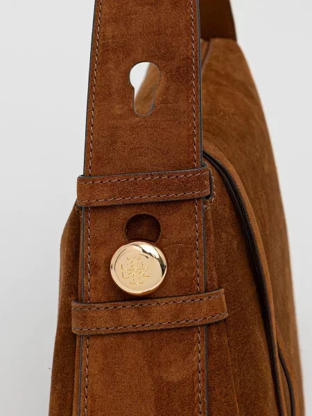 Замшевая сумка Tory Burch