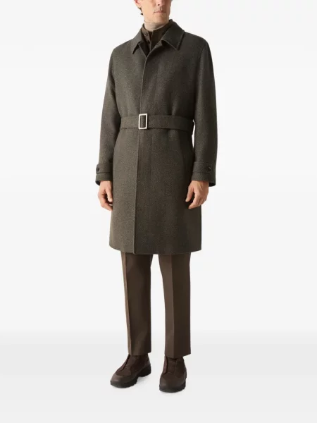 Trenci Zegna din cașmir gri