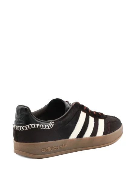Geacă Adidas cu broderie cu model piele de șarpe maro