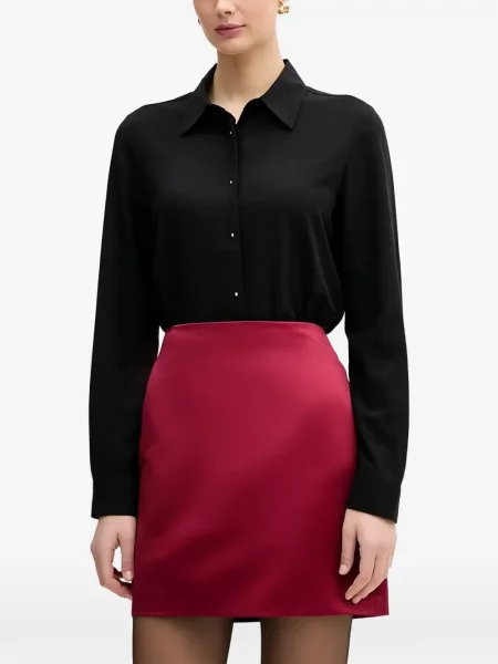 Kołnierzykowy koszula Benetton czarna