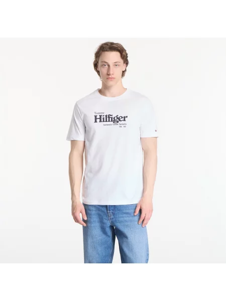 T-shirt Tommy Hilfiger Nautical Chest Graphic Reg Tee White M λευκό