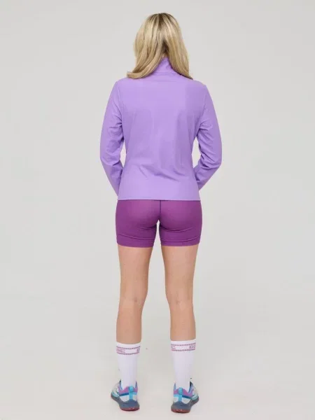 Kurtka Infinite Cropped Zipped – fioletowa