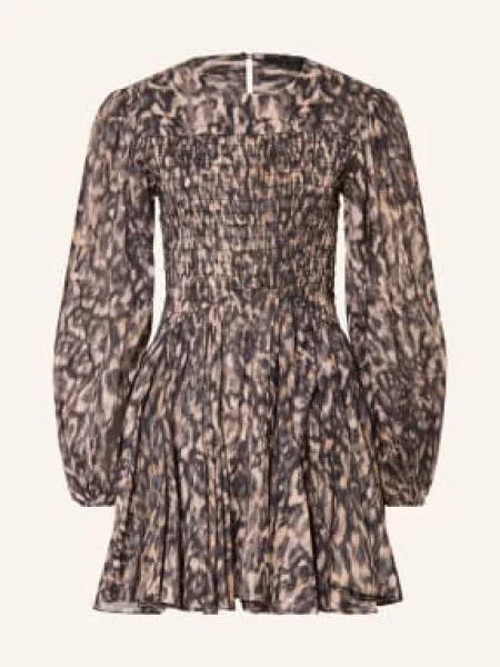 Allsaints Sukienka Chia braun czarna
