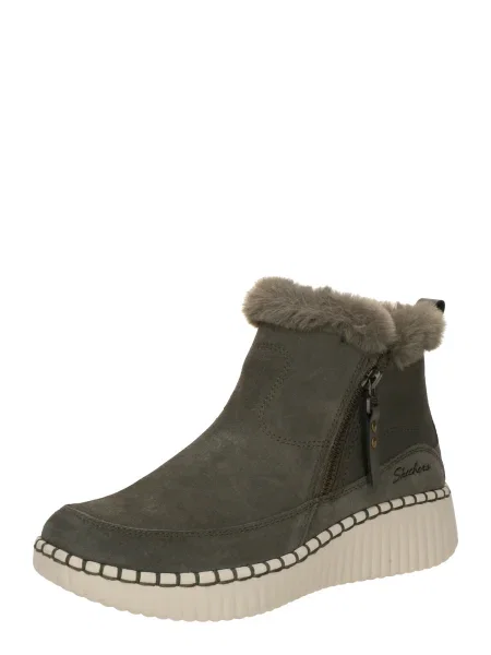SKECHERS Botine oliv verde