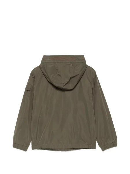 Kurtka dziecięca Moncler Enfant zielona