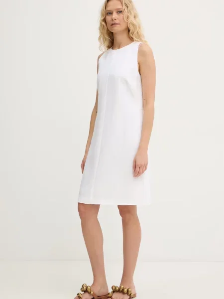 BOSS rochie cu in Dinderal bej