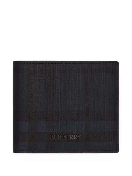 Portofel Burberry în carouri negru