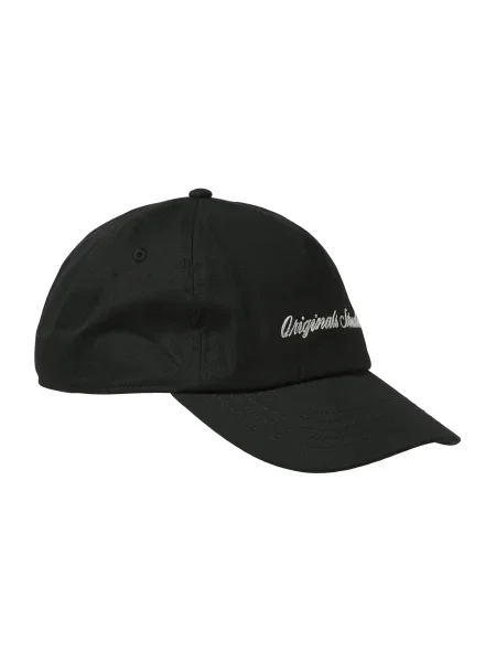 JACK & JONES Șapcă JACFRAME negru alb