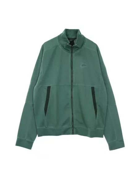 Kurtka Nike z wysokim kołnierzem zielona