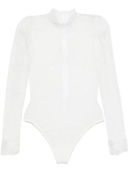 Body Ana Radu din dantelă alb