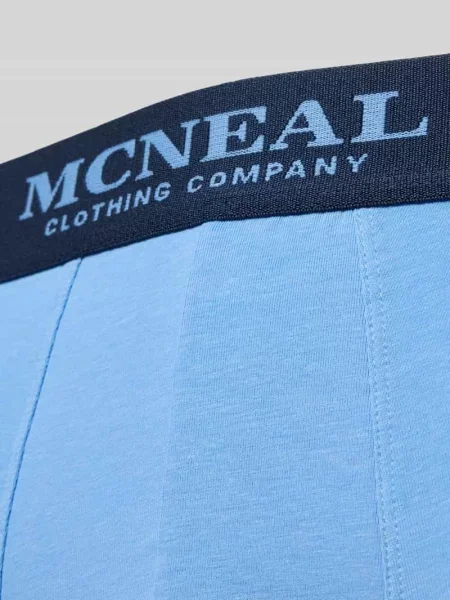 Piżama Mcneal z logo niebieska