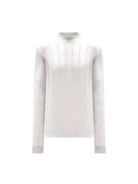 Sweter Brunello Cucinelli szary