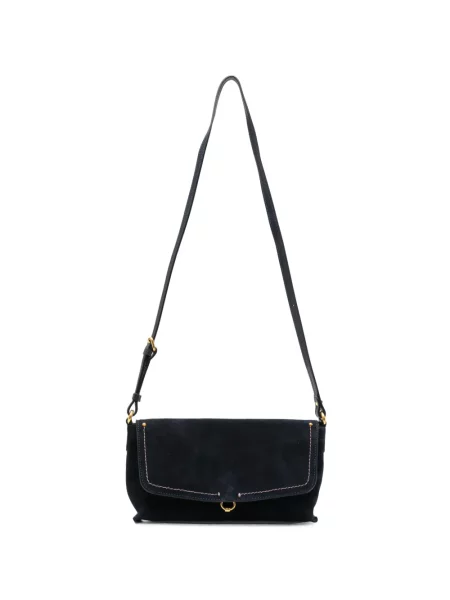 Geanta crossbody Gianni Chiarini din piele de căprioară albastru