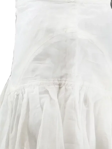 Fusta mini Marant Etoile cu volane alb