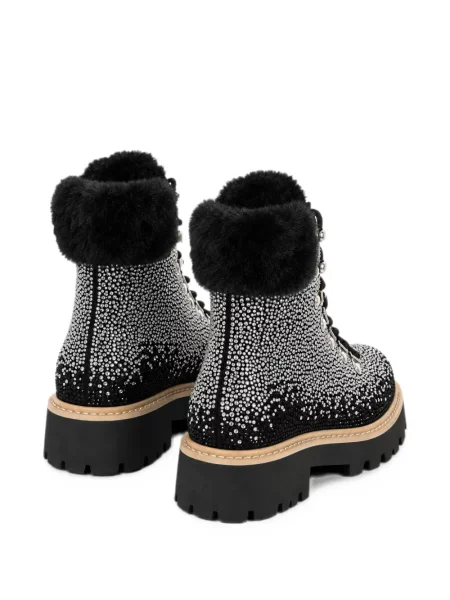 Botine Philipp Plein din piele de căprioară negru