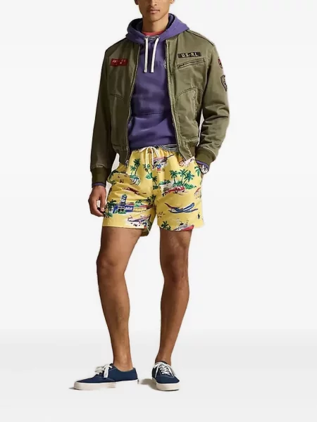 Odgovarati hlače Polo Ralph Lauren s vezom narančasta