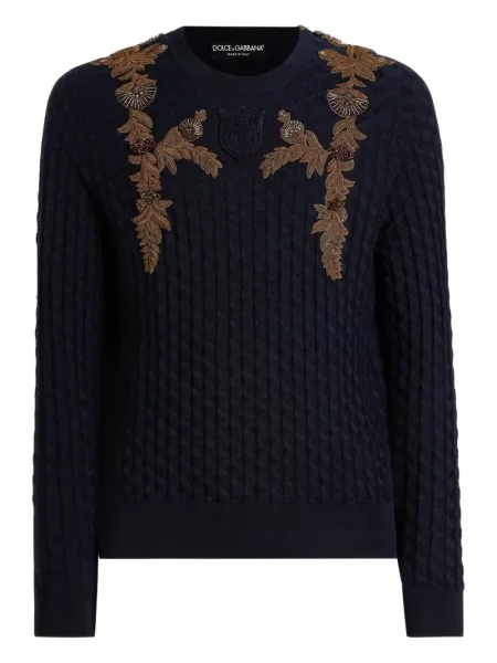 Pulover Dolce & Gabbana albastru