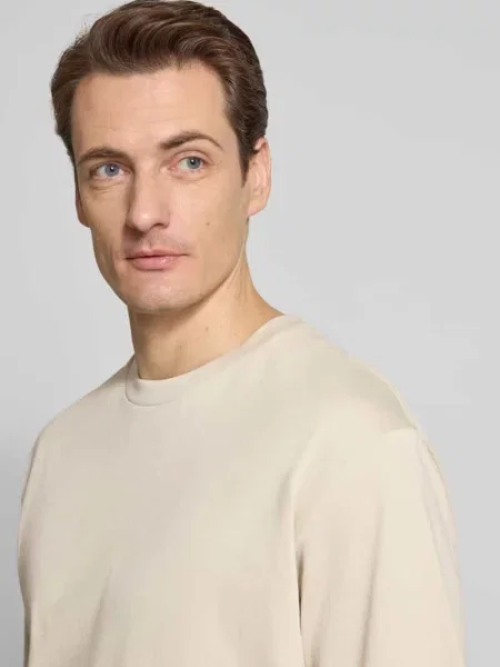 Oversized T-shirt z okrągłym dekoltem Lindbergh