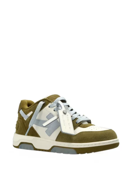 Sneakerși Off-white business alb