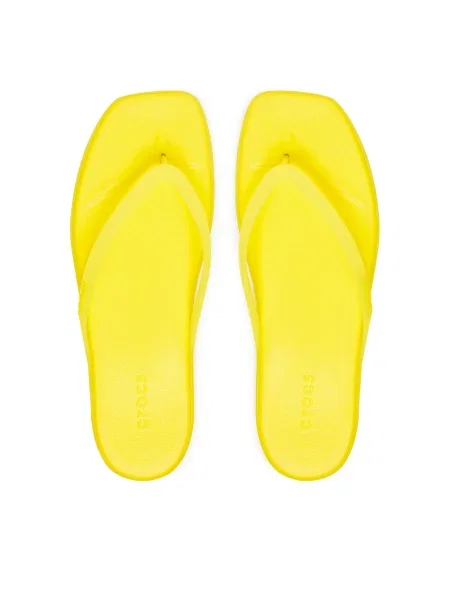 Papuci Crocs galben