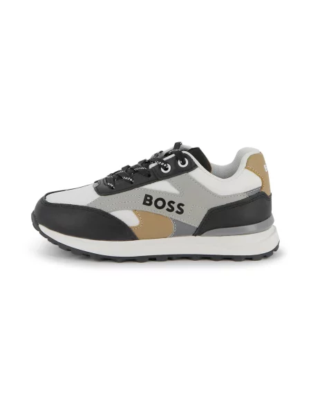 BOSS Superge S Pisana črna