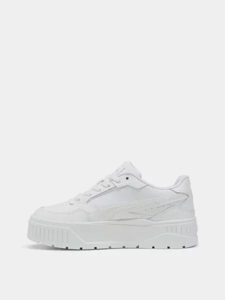Кожаные кроссовки Puma белые