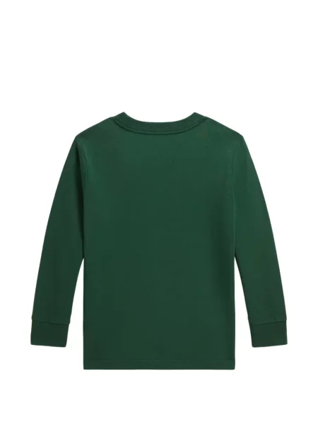 Koszulka polo dziecięca Polo Ralph Lauren zielona