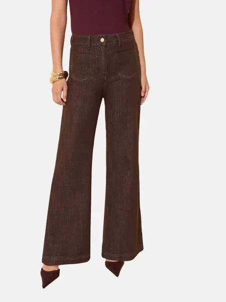 Friends Like These Jeans ciocolatiu