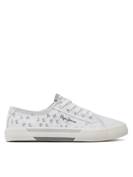 Tenis superge Pepe Jeans Brady Shine G bela