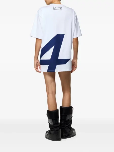 Tricou Perfect Moment cu autograf alb