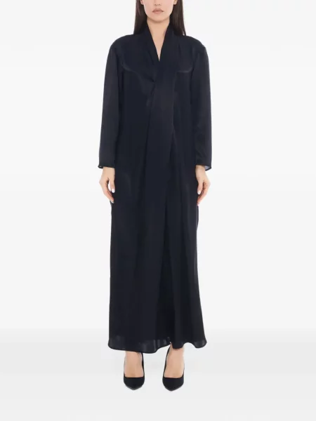 Rochie maxi Tessitura de mătase negru