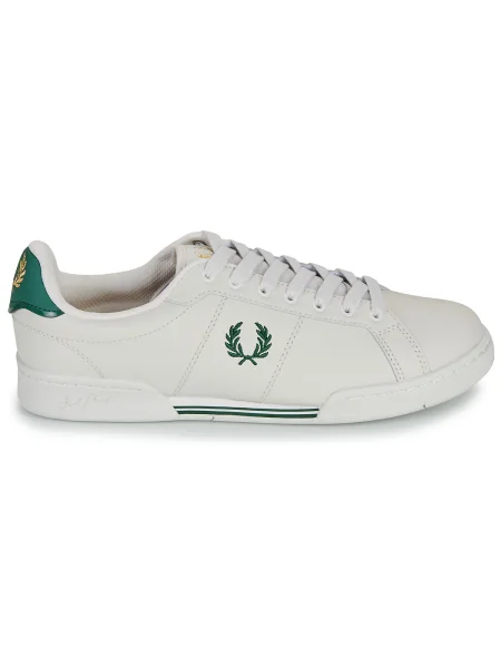 Pantofi Fred Perry din piele alb