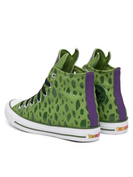 Plátěnky Converse zelené