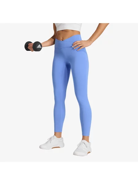 Κολάν adidas W X-Over L Blue Fushion L λευκό