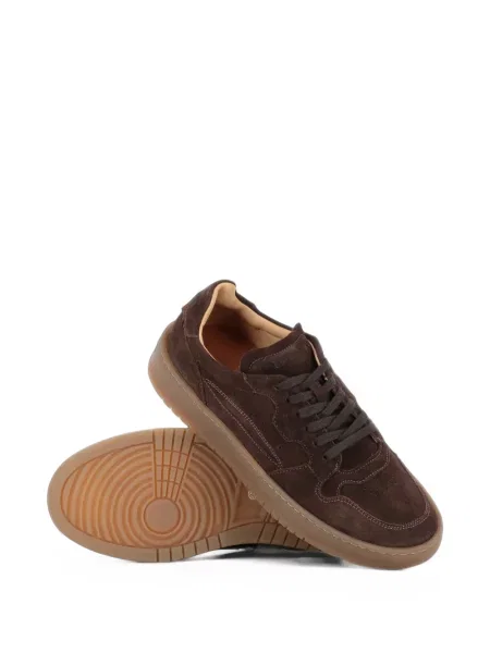 Sneakerși Lemargo din piele de căprioară maro
