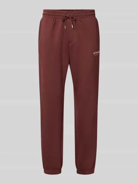 Spodnie dresowe o kroju straight fit z mieszanki bawełny model Kane' Jack & Jones