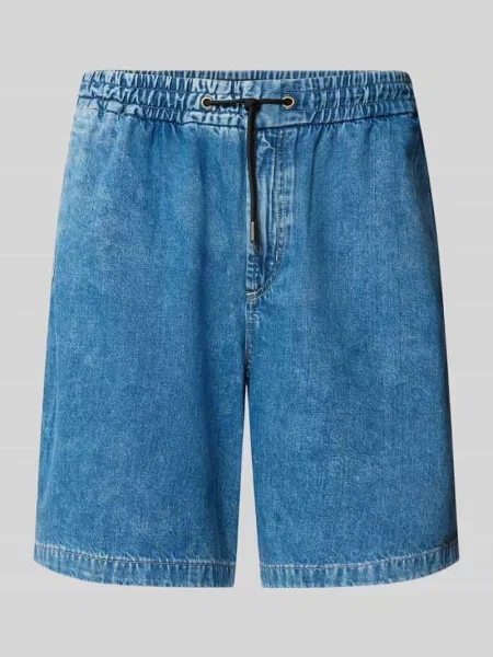 Szorty jeansowe Boss Orange niebieskie