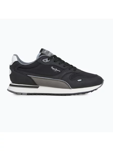 Sneakerși Pepe Jeans negru