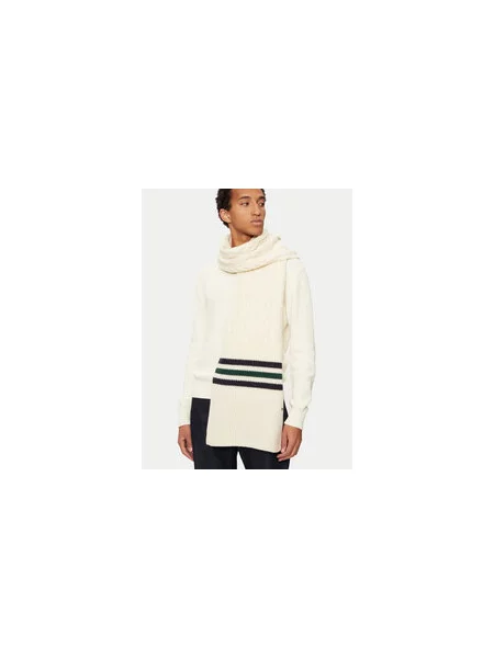 Tommy Hilfiger Šál Écru modrý