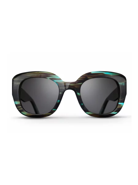 Triwa Blue Bird Ingrid Unisex Okulary przeciwsłoneczne Triwa Jasnobrązowy Size: One size niebieskie