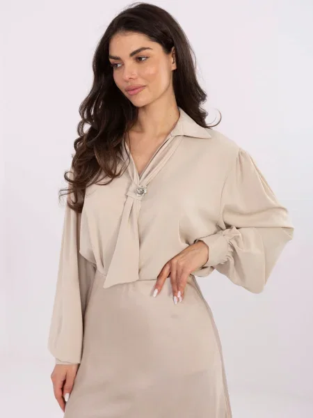 Блуза Factory Price бежово