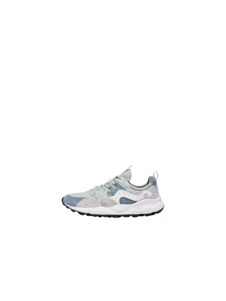 Sneakersy Flower Mountain zamszowe w kwiatki szare