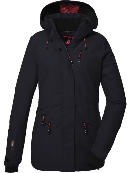 KILLTEC Zimska jakna Skijacke KSW WMN SKI JCKT Damen Winterjacke Funktionsjacke' crna