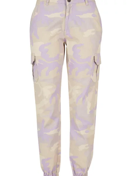 Urban Classics Pantaloni cu / închis / mov lavandă bej